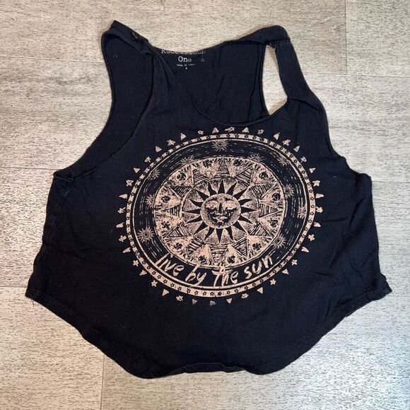 One Step Up, Rebellious One, Shein Tank Tops, Crop Top, Tie Up Tank, Size Small - Picture 5 of 7
